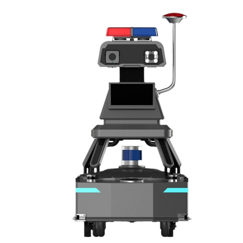 Outdoor security patrol robot factory park security panoramic monitoring, intelligent detection, intelligent black technology