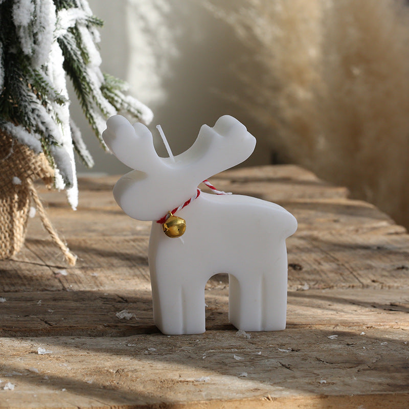 Christmas snowman candle scented gift box Christmas gift souvenir decoration ornaments elk shape candle wholesale