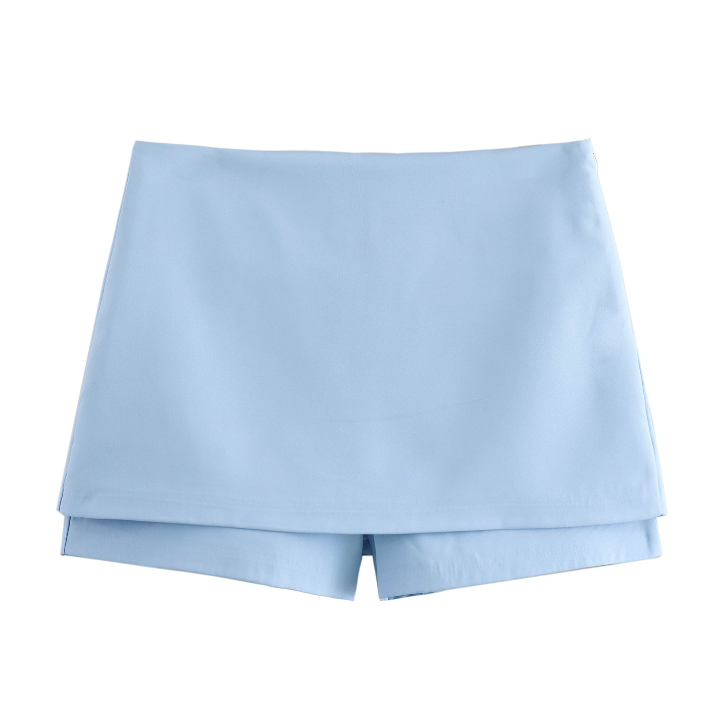 Foreign trade 2024 summer new women's V-neck sexy leaky back halterneck small top stacked culottes set 2796777