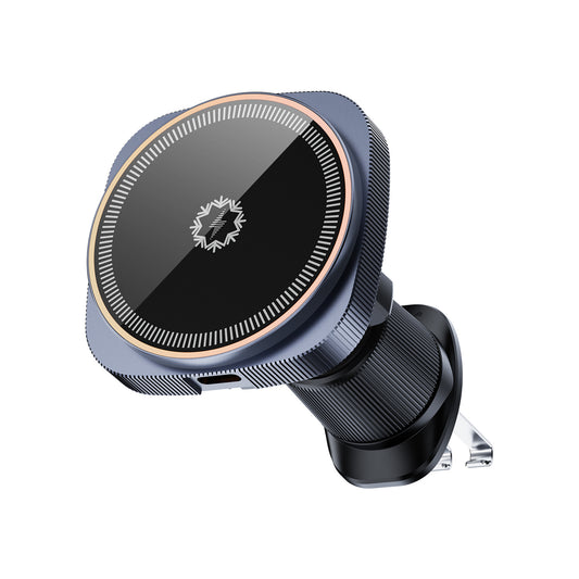 QI2 Magnetic Car Wireless Charger Semiconductor Refrigerator with Light Mobile Phone Radiator 15W Fast Wireless Charging