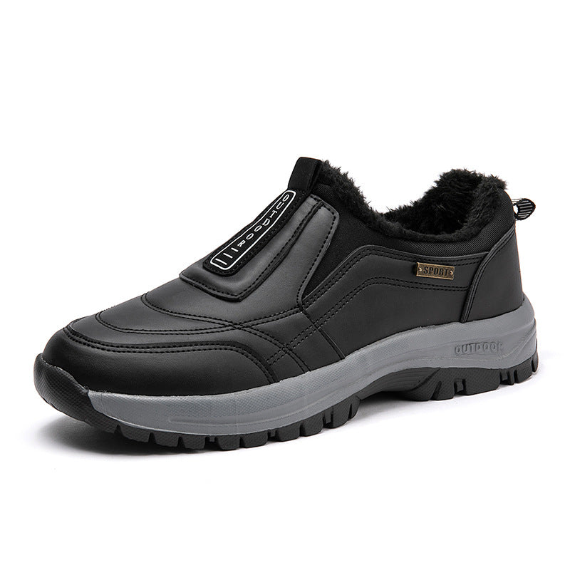 New TRONG CAVALRY New Men's Casual Shoes Outdoor Sports Shoes for the Elderly Suede Foot Rubber Sole