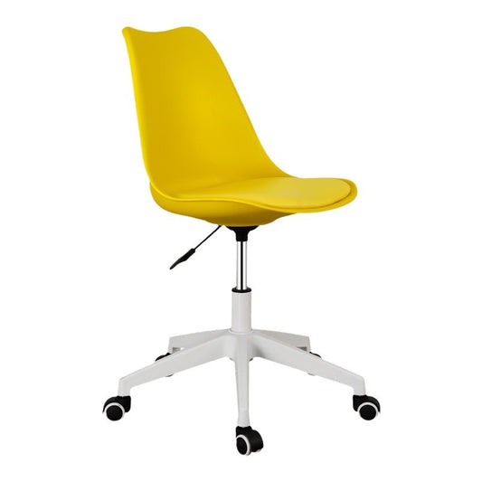 Computer chair, home bedroom, study swivel chair, student office, light luxury, small backrest, comfortable long-term sitting chair