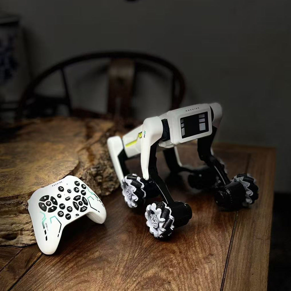 Smart Robot Dog Voice Dialogue High Tech Artificial Mobile Phone Remote Control Programming Electric Dancing Boy Toys Kids