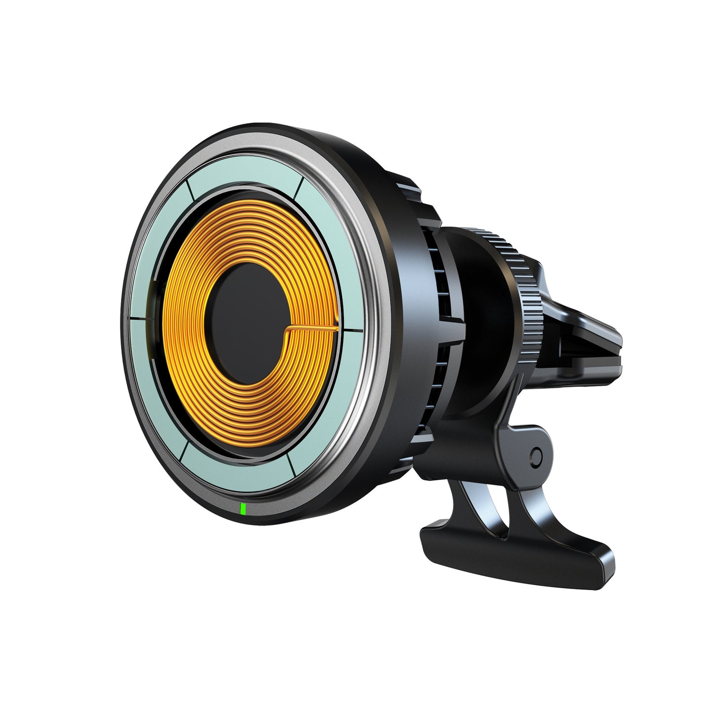 Magnetic Refrigeration Wireless Charger 15W Semiconductor Refrigeration Car Wireless Charging Bracket Cooling Fan Wireless Charger KC