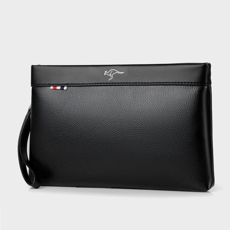 Envelope bag 2026 new men's clutch bag large capacity grab bag business armpit clip bag