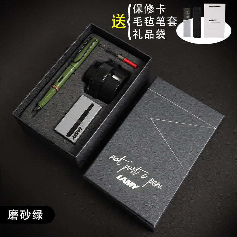 German LAMY Lingmei fountain pen hunter series ink pen business set gift box gift wholesale