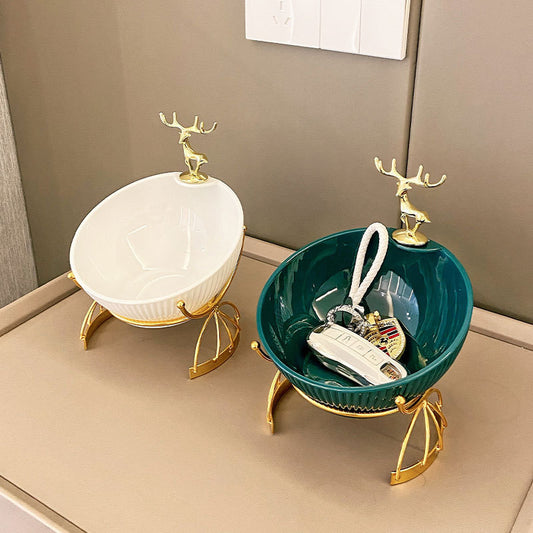 Wholesale door key storage porch ornaments, shoe cabinets, living room light luxury, modern home accessories, housewarming gifts