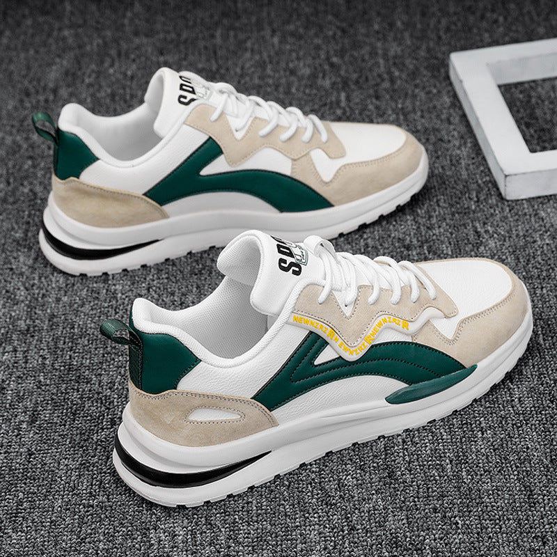 Men's shoes autumn breathable 2023 new spring trend versatile athleisure Forrest Gump running ins daddy tide shoes