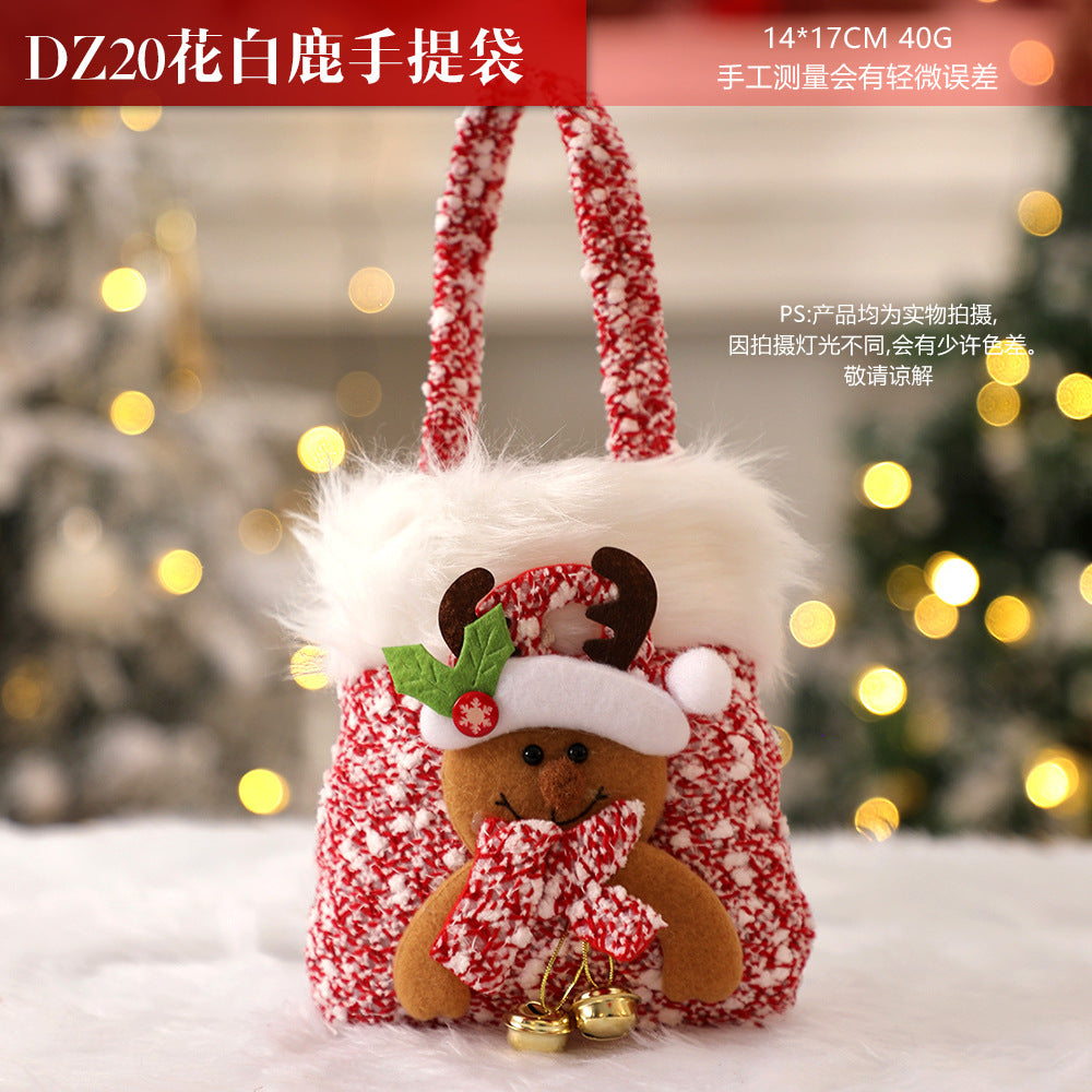 Christmas gift apple bag tote bag adult children children Christmas gift decoration high-end gift bag