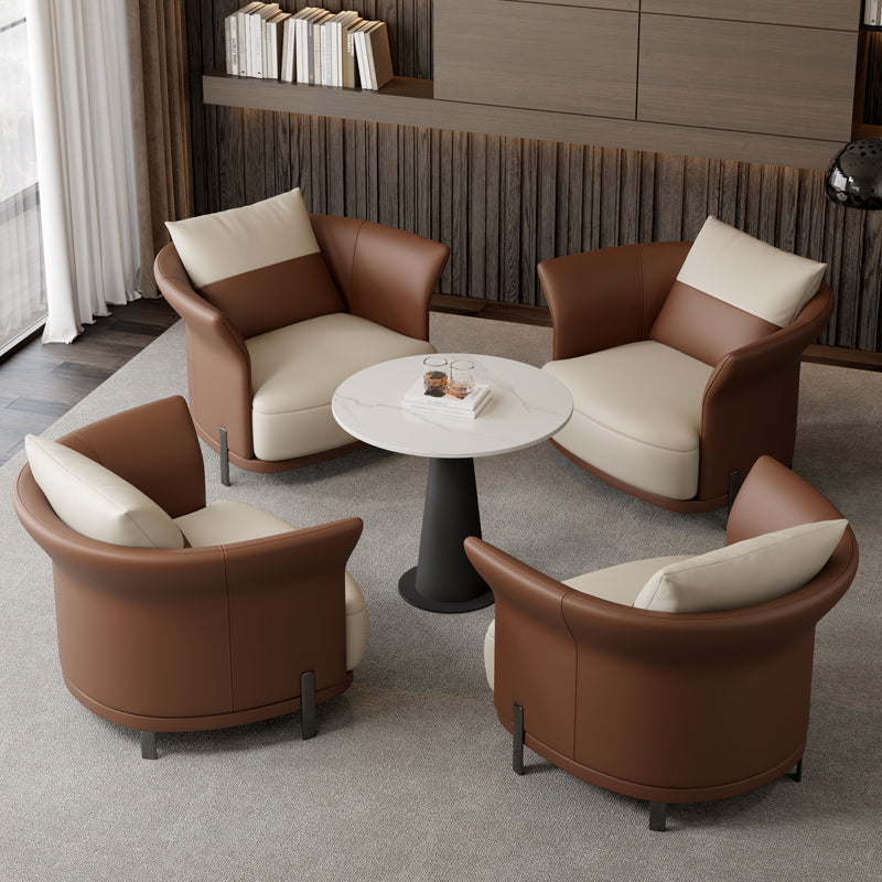 VQ5K sales office negotiation table and chair combination, light luxury hotel lobby office, single sofa, leisure area, small reception