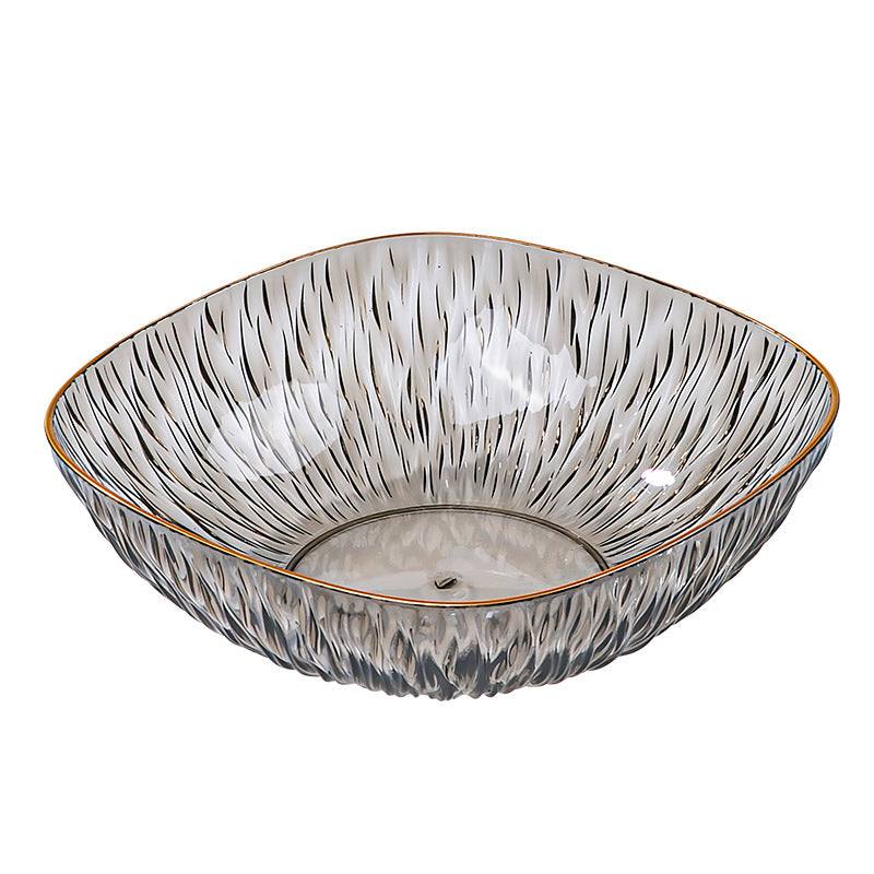 Phnom Penh light luxury fruit plate, home living room, coffee table, fruit basket, snack candy display plate, dried fruit plate, snack plate, snack plate