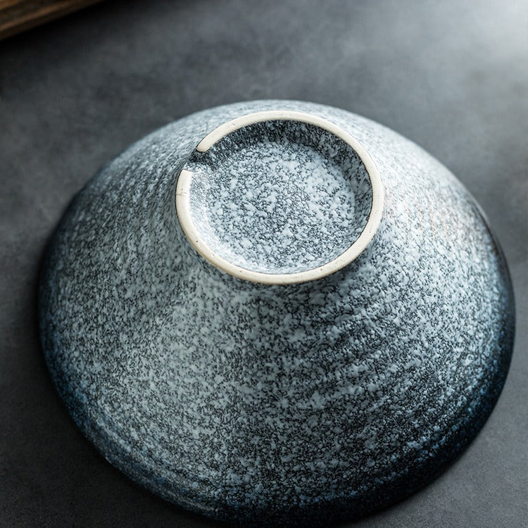 Underglaze color Japanese ramen bowl restaurant home spicy hot ceramic bowl soup bowl hat bowl wonton noodle bowl instant noodle bowl