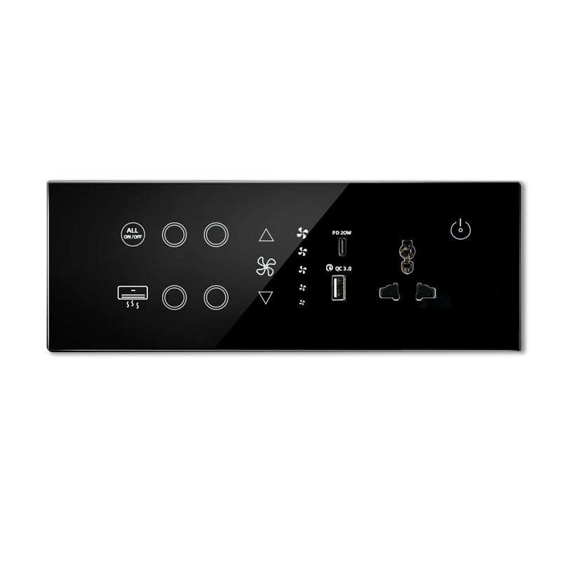 WiFi Zigbee Multifunction 254 Combo Smart Switch Socket Smart Home APP Remote Voice Control