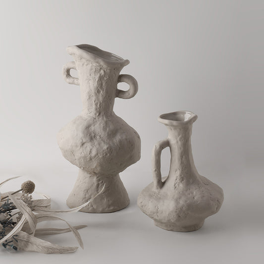 Beihanmeiwabi-sabi embryo art vase wholesale home furnishingsB&B decorations, ceramics, flowers, cross-border hot