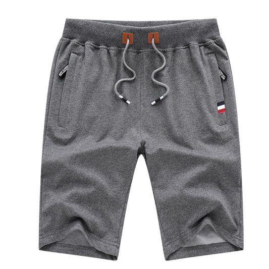 Men's summer men's shorts, loose home, large home pants, plus size cropped pants, tide sports stretch large pants, medium pants