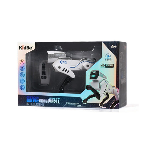 Explosive children's AI simulation robot dog intelligent voice bionic remote control mechanical dog robot toy stall wholesale