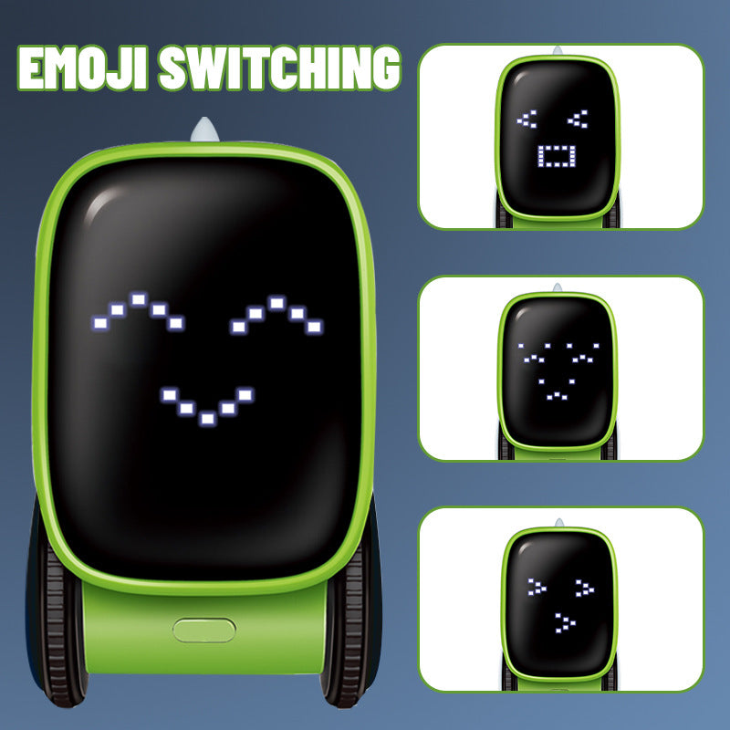 Amazon Smart Charging Robot Voice Control Conversation Recording Induction Touch Early Education Programming Induction Toy