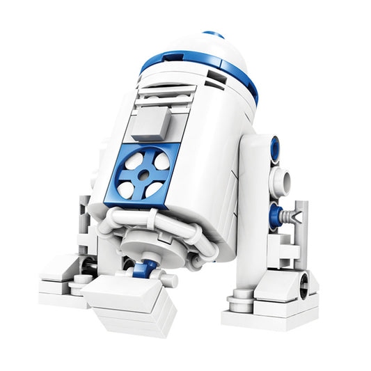 United Creation 1914B Q version of Star Wars R2 - robot figure free assembly building block toy cross-border hot sales