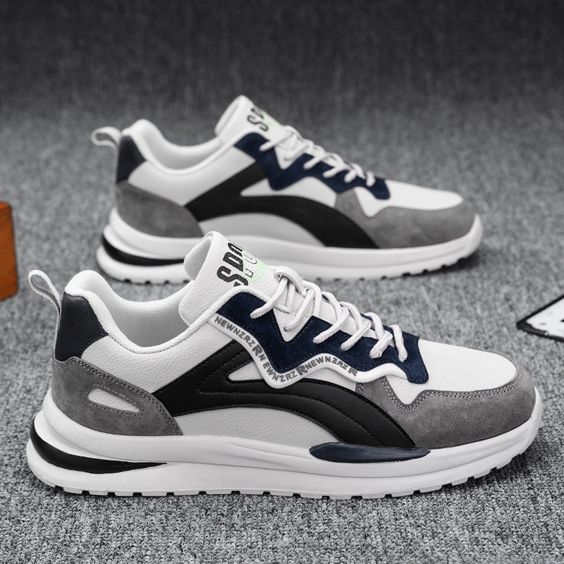 Men's shoes autumn breathable 2023 new spring trend versatile athleisure Forrest Gump running ins daddy tide shoes
