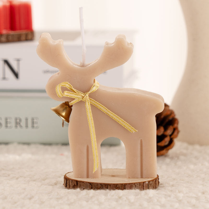 Christmas mini woolen gloves shaped scented candle small souvenir gift Christmas atmosphere decoration scented candle