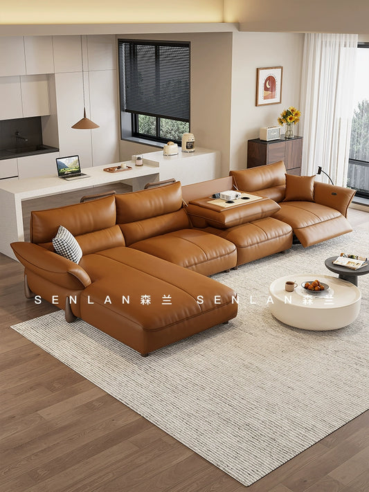 Leather sofa