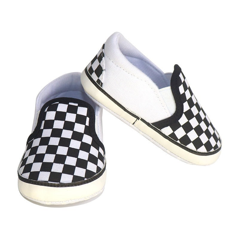 2023 baby canvas shoes, baby wearing and taking off, non-slip, breathable, fashionable board shoes, travel, leisure, and versatile children's models