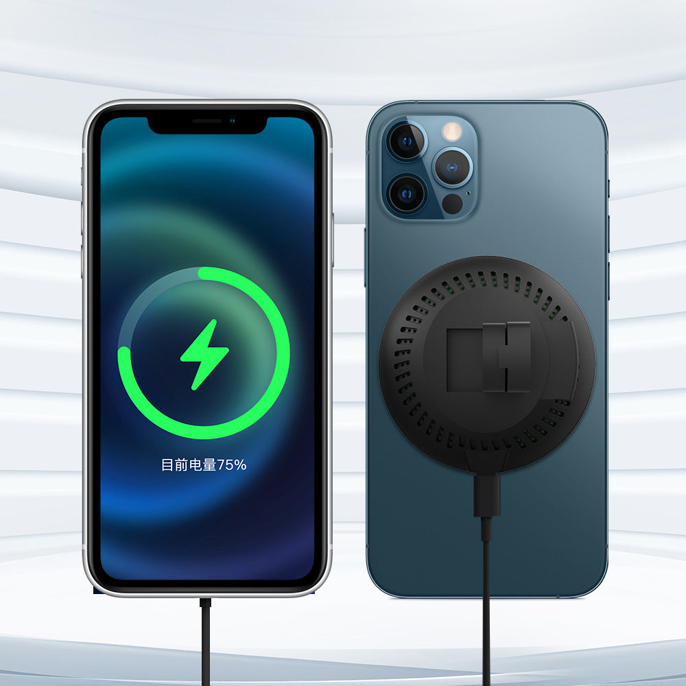 Magsafe Magnetic Car 15W Fast Wireless Charger Air Outlet Phone Holder 12 Power Bank
