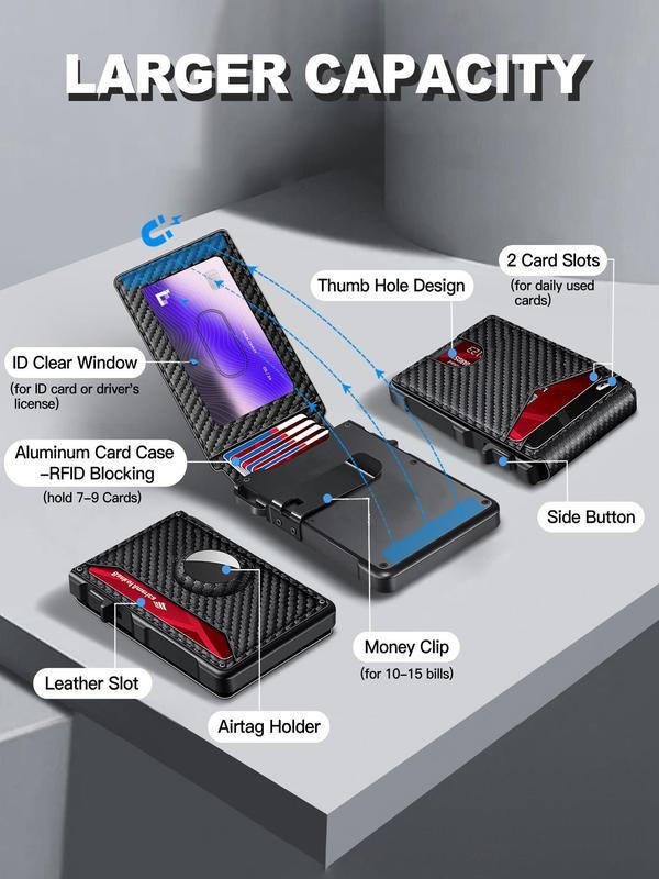 2025 New Cross-border Men's Business Wallet with Card Slots Fashionable Casual Leather Trend