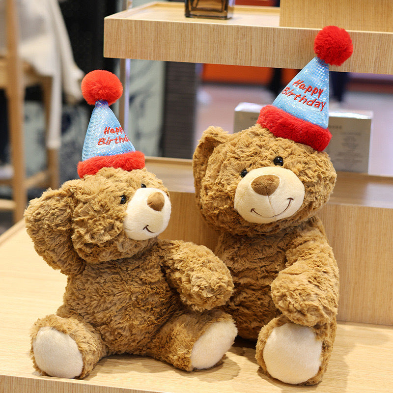 Cute Little Red Riding Hood Birthday Gifts Teddy Bear Plush Bear Doll Ragdoll Doll Christmas Gifts Wholesale