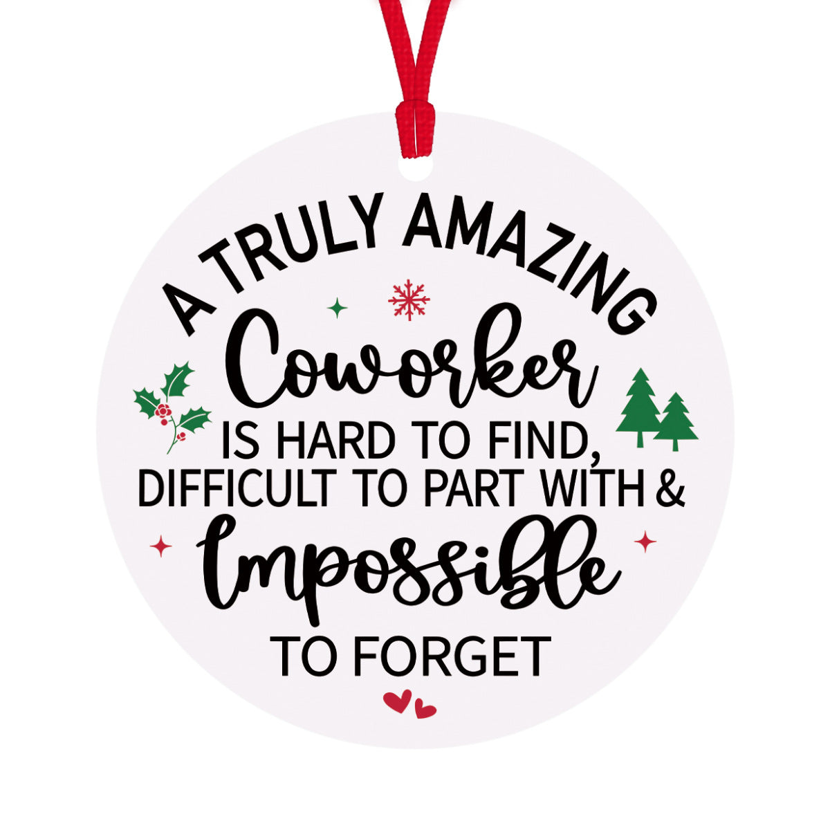 Cross border acrylic Christmas ball tree ornaments craft hanging decoration art pendant decoration scene decoration