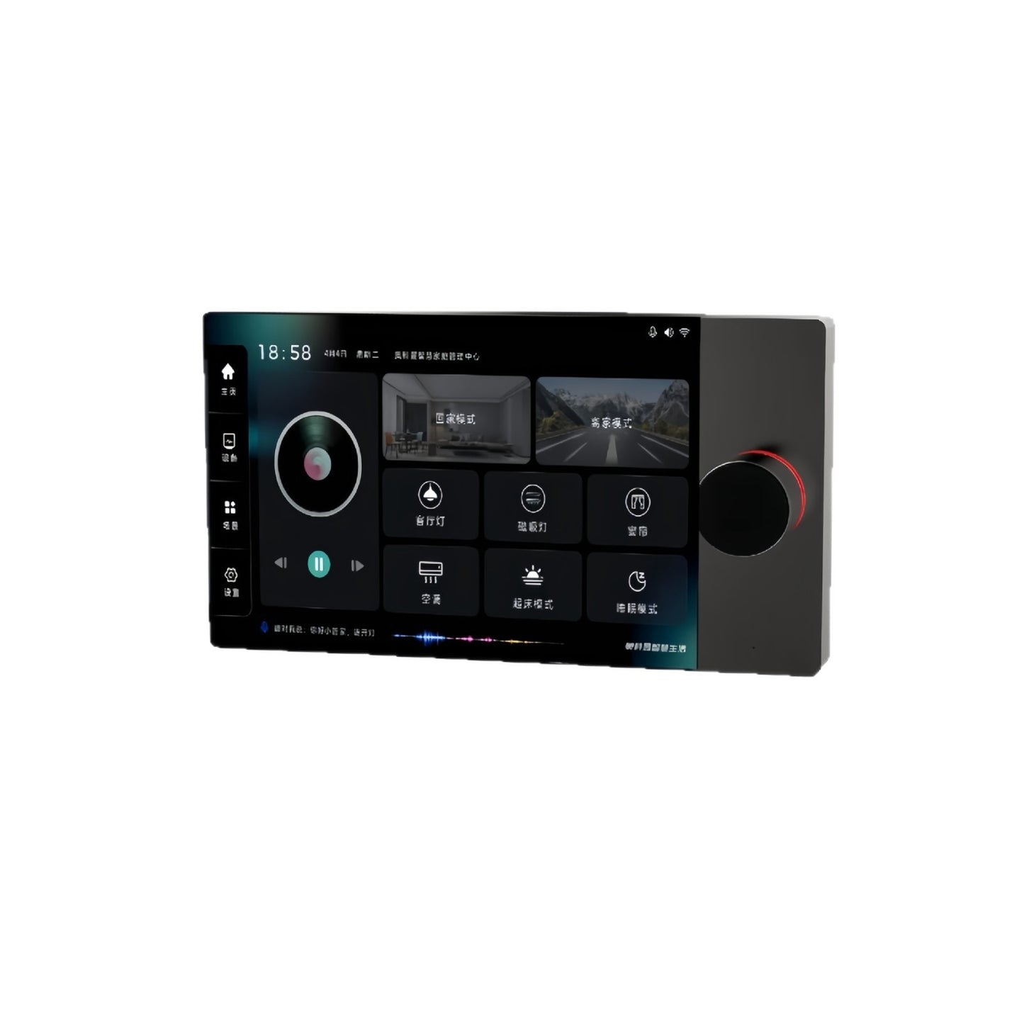 Tuya Zigbee knob dimming LED smart panel switch APP remote control whole house smart home customization