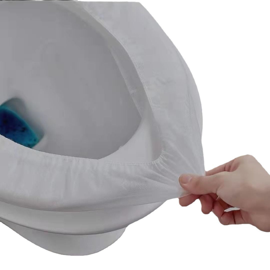 Disposable toilet sleeve household non woven toilet cover travel portable independent loading thickened waterproof toilet sleeve