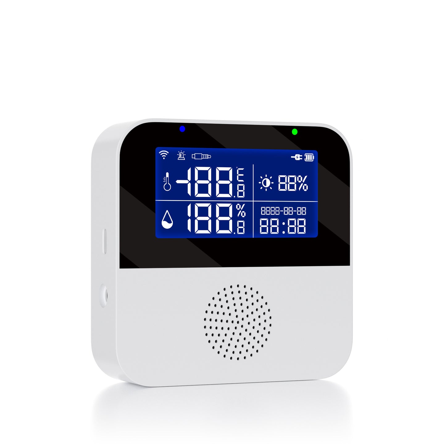 Tuya WIFI temperature and humidity sensor, USB power supply, display screen, temperature and humidity meter, home linkage, scene linkage