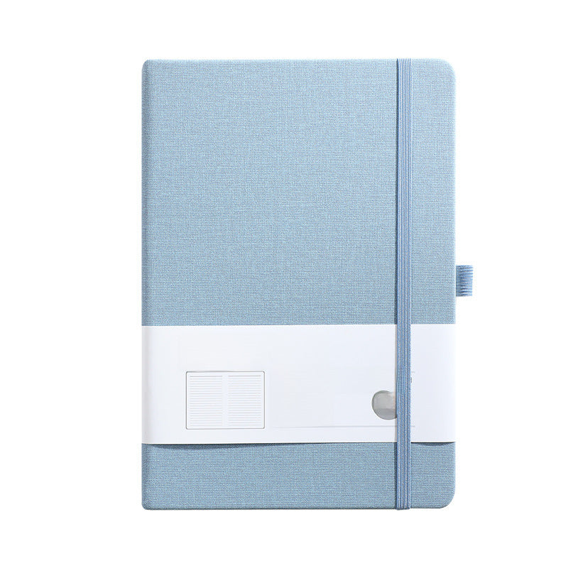 A5 notebook custom elastic with horizontal line office hand ledger simple skin feel leather student diary book with high appearance