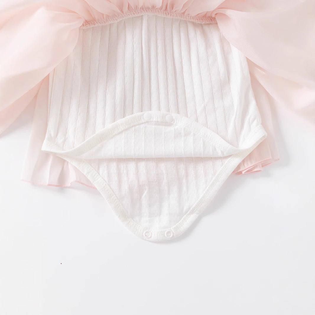 baby clothes summer baby girl summer dress onesie foreign baby full moon hundred days princess bag fart skirt summer skirt