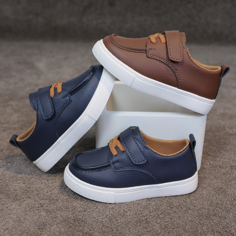 Sneakers, children's shoes, breathable men's shoes, four-season low-top soft-soled lazy casual shoes, men's trend, versatile board shoes