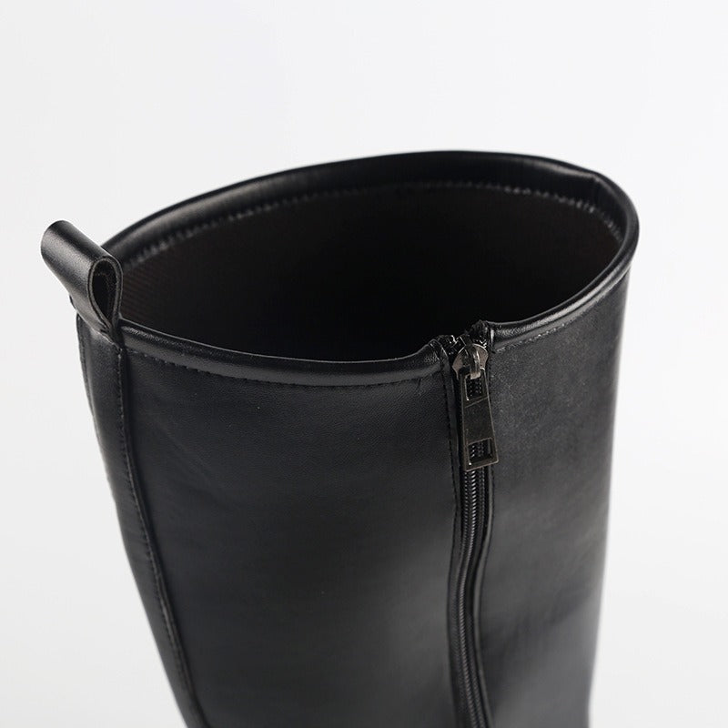 Tall men's and women's boots honor guard flag-raiser boots parade boots World War II boots riding boots film and television boots ghost boots