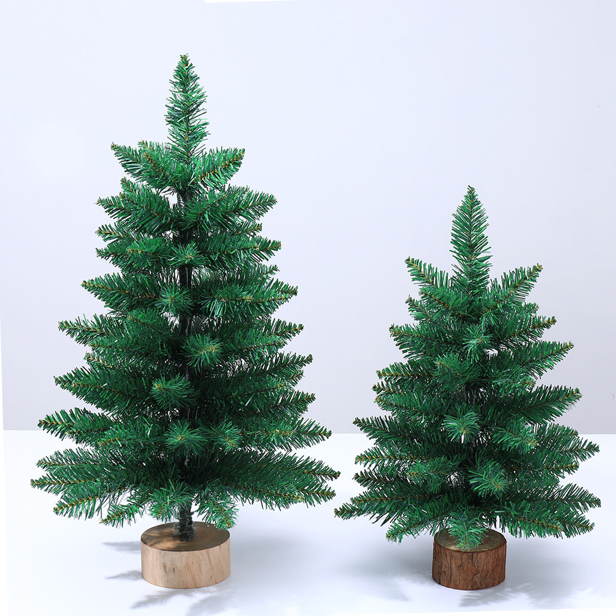 Cross-border Exclusive Christmas Small Mini PE Hybrid Christmas Tree Simulation Tabletop Ornament Decoration 45 60cm