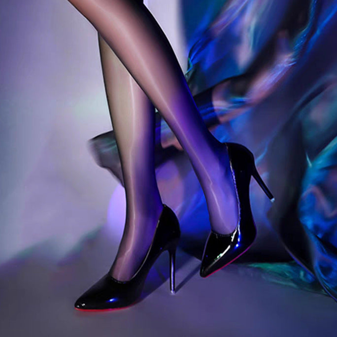 High Heels Women's Single Shoes Premium Sense 2025 Autumn Stiletto Heels Daily Wear Sex Bed Flirting Sexy Cannon Shoes Women