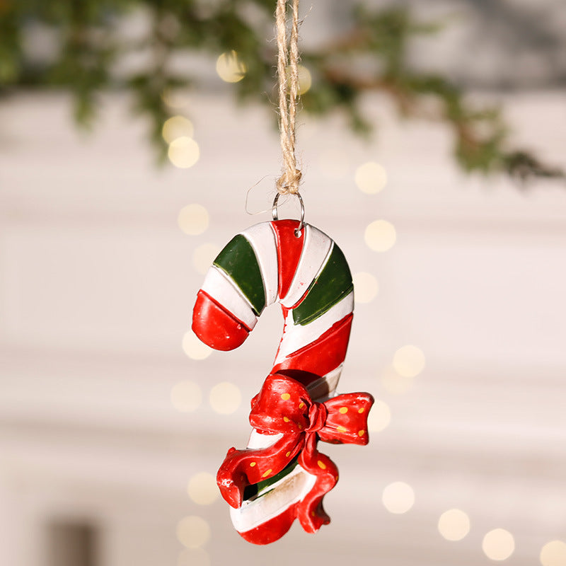 Cross-border Christmas ornaments, small pendants, Santa Claus, Christmas tree decoration pendants, small pendants, resin ornaments, gifts