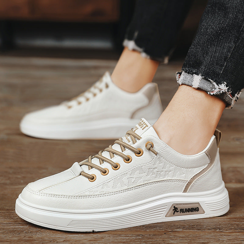 2024 Autumn Men's Sneakers are fashionable, comfortable, lightweight, durable, wearable, casual shoes, and business white shoes for work