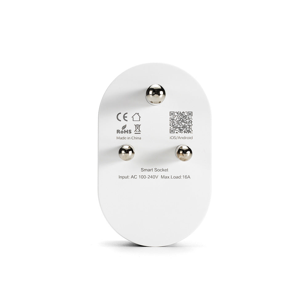 wifi smart socket india south africa remote control switch smart home 16A power monitoring timer socket