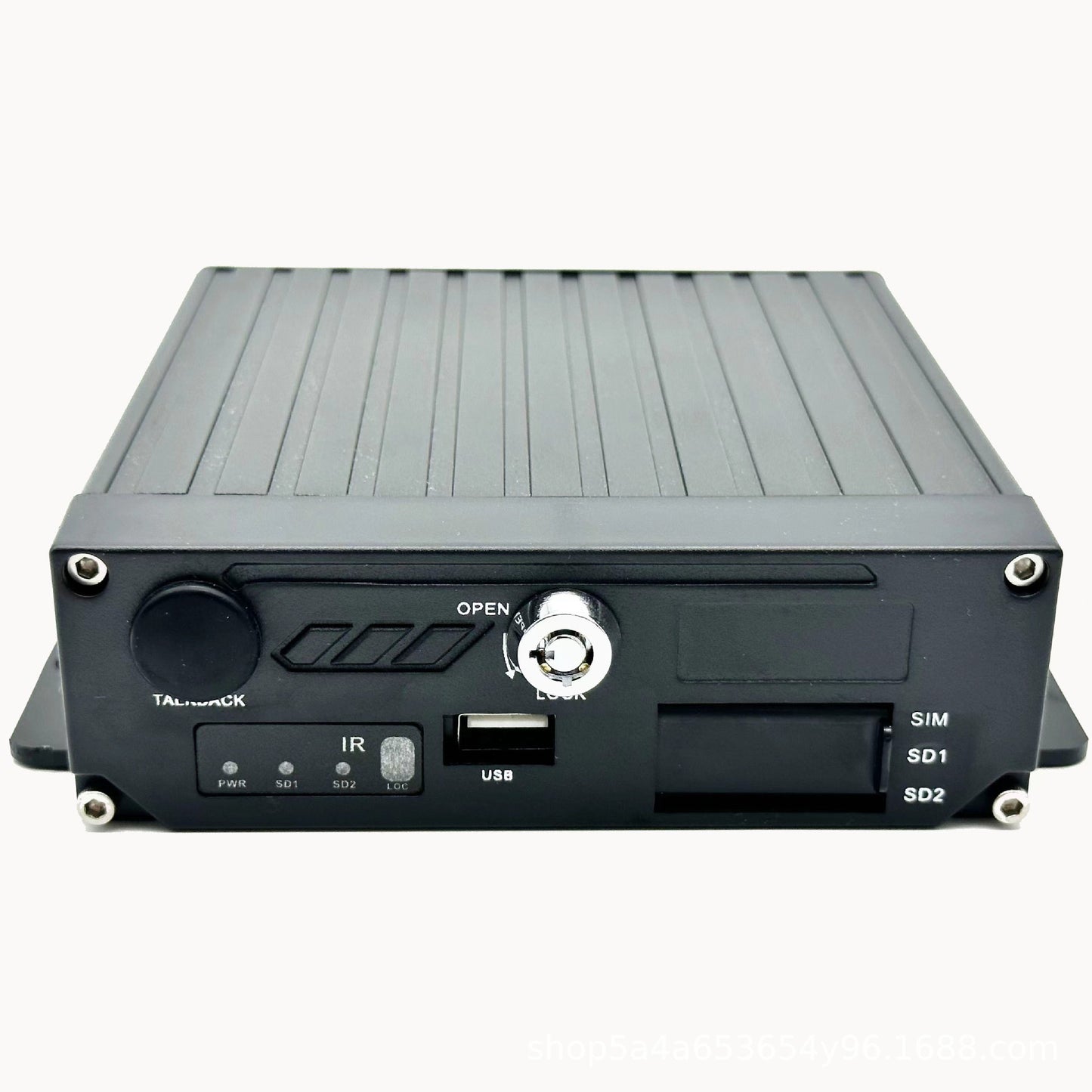 1080P high-definition truck 4-way SD card vehicle surveillance video recorder hard disk recorder dvr driving recorder