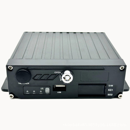 1080P high-definition truck 4-way SD card vehicle surveillance video recorder hard disk recorder dvr driving recorder