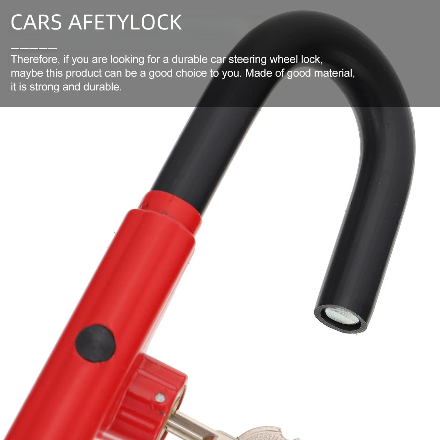 Car steering wheel lock telescopic with hook throttle lock clutch lock car anti-theft lock universal car lock