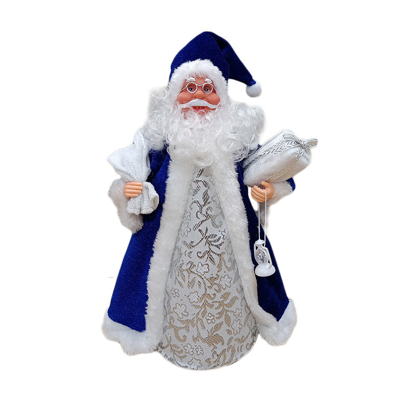 Christmas tree top star old man new Santa Claus ornament doll Christmas gift vibe decoration holiday gifts