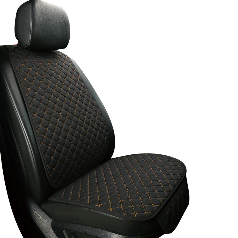 Linen car seat cushion General Motors seat cushion foreign trade popular car seat cover car seat cushion three-piece set of seat cushion