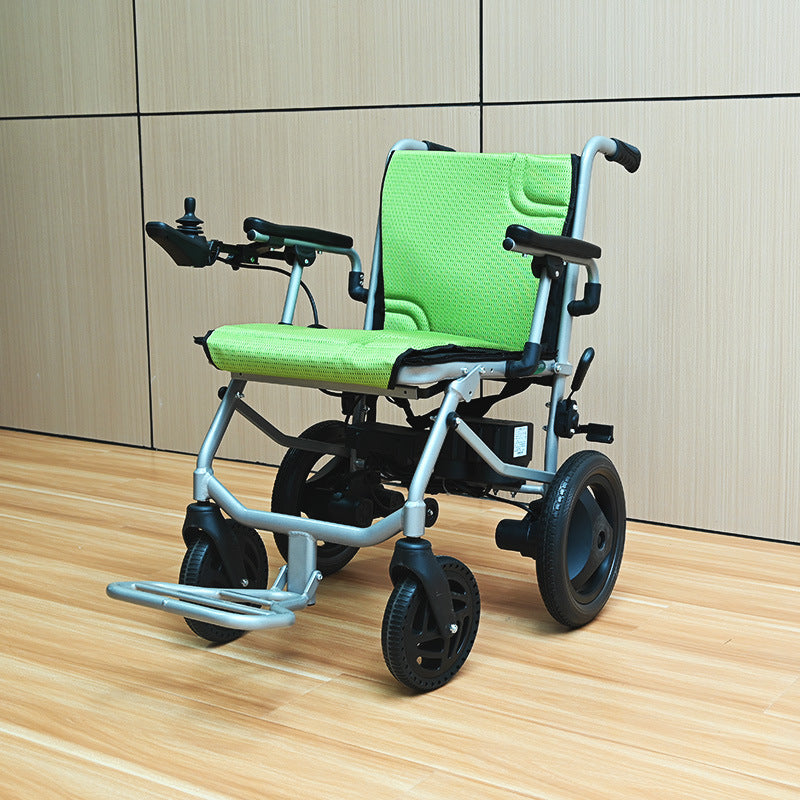 Hubang electric wheelchair HBLD3-C aluminum frame gold lithium battery for the disabled light elderly scooter flying