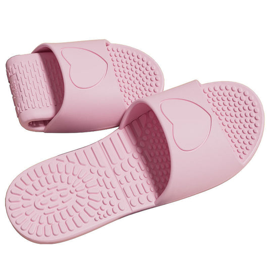 Travel essential simple non-slip silent slippers summer bathroom hotel anti-slip eva anti-odor foldable slippers women