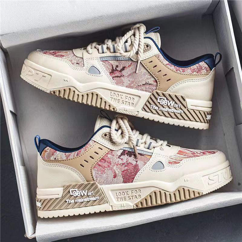 Men's Shoes Summer 2023 New Non-slip Canvas Little White Shoes Men's Trendy Shoes Breathable and Versatile Casual Sports Board Shoes